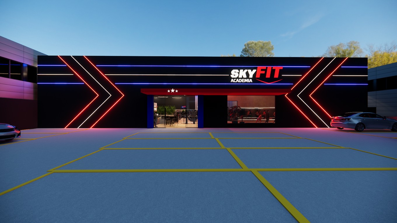 Fachada Skyfit Ibitinga